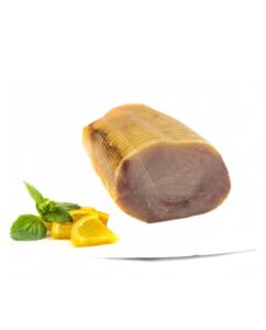 Smoked Swordfish Slices in a Vacuum-Packed Bag - Adelfio