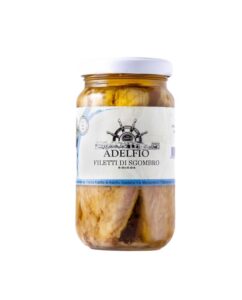 Mackerel Fillets in Olive Oil in a Jar - Adelfio