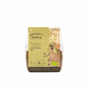 FUSILLI OF LENTILS 250g - Mulino Val d'Orcia