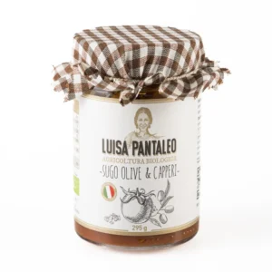 Organic Olive and Capers Sauce - Luisa Pantaleo