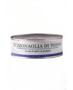 Tuna Buzzonaglia in Seed Oil in a Tin - Adelfio