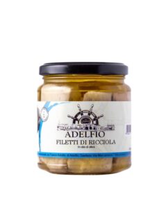 Amberjack Fillets in Olive Oil in a Jar - Adelfio