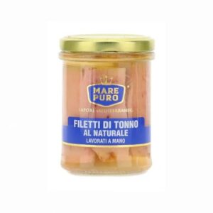 NATURAL TUNA FILLETS 180gr - TONNOMAREMIO