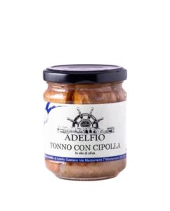 Sweet and Sour Tuna with Onion in a Jar - Adelfio