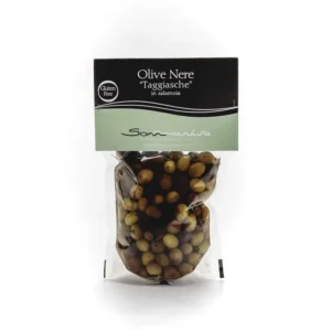Ligurian Taggiasca Olives in Brine - Ziplock Bag - Sommariva
