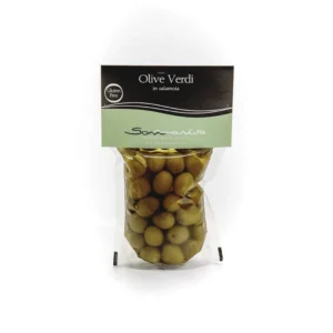 Green Olives in Brine - Ziplock Bag - Sommariva