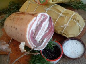 Seasoned Rigatino - SALUMIFICIO RABISSI PEPI