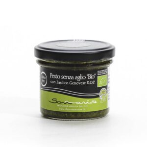 Organic Garlic-Free Pesto DOP - 100g - Sommariva