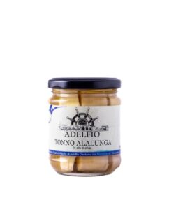 Albacore Tuna in Olive Oil in a Jar - Adelfio